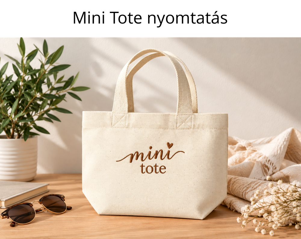 Mini Tote nyomtatás